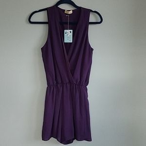 NWT Purple Romper